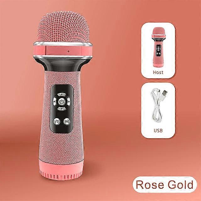 Kids Microphone With Speaker Portable Handheld Karaoke Player For Home Party Ktv Music Mic Show