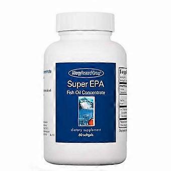 Nutricology / Allergy Research Group Super EPA Visolie Concentraat, 60 Softgels (Pack van 1)