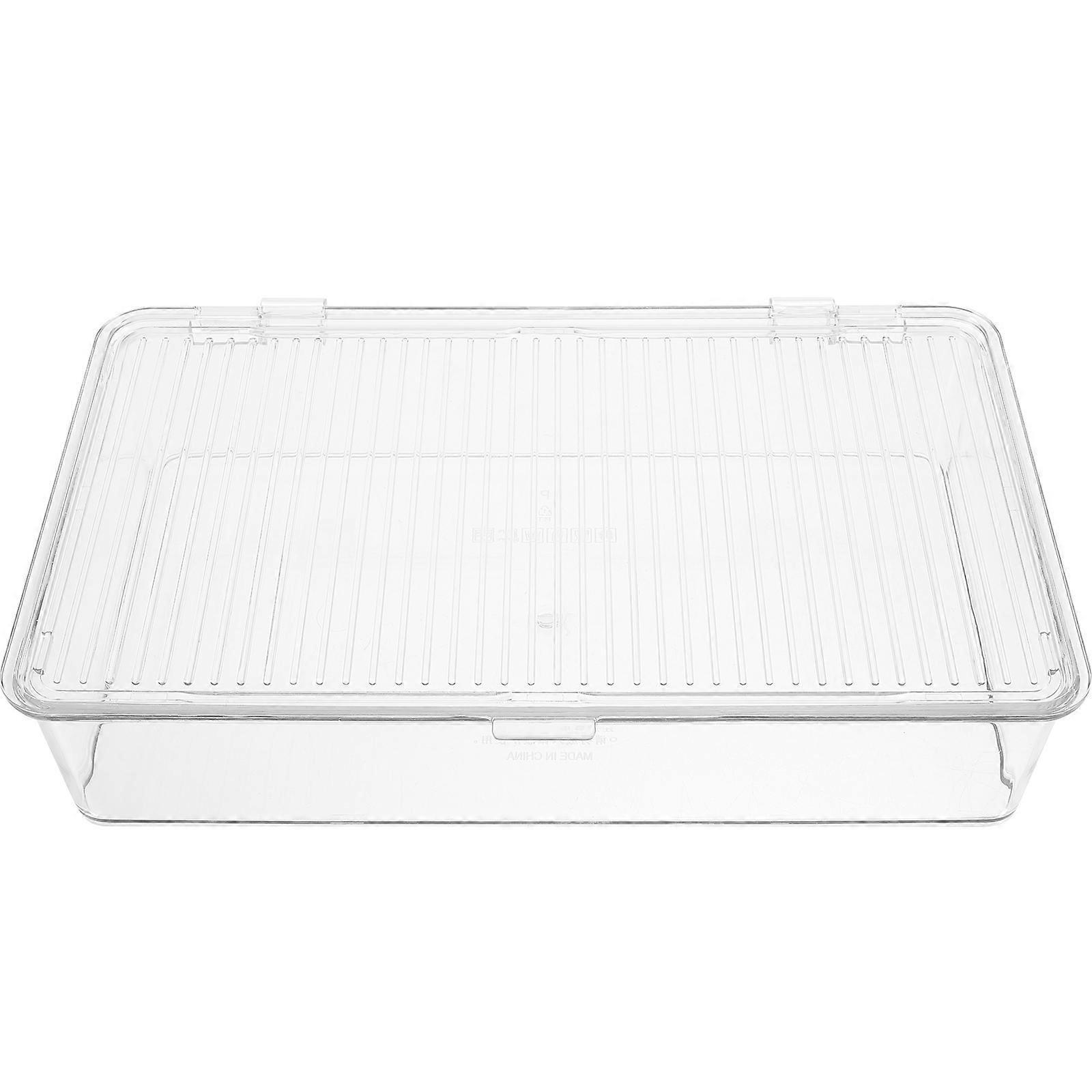 Plastic Utensil Holder Transparent Tableware Chopsticks Spoon Storage Container