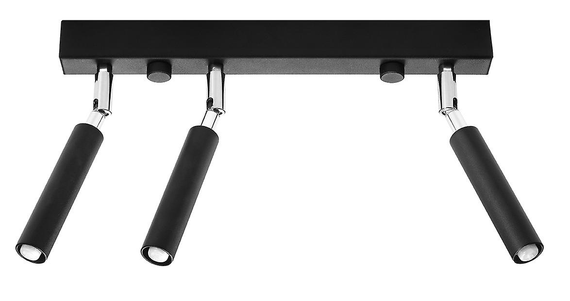 Sollux EYETECH SL.0899 Straight Bar Flush 3 Light Black G9