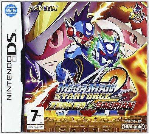 Mega Man Star Force 2 Zerker x Saurian (Nintendo DS) - PAL - New & Sealed