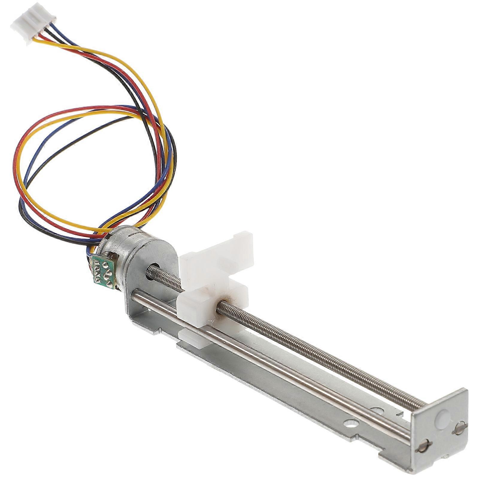 Stepper Motor 80mm Linear Guide Stage Actuator Diy Cnc Router Part Supply