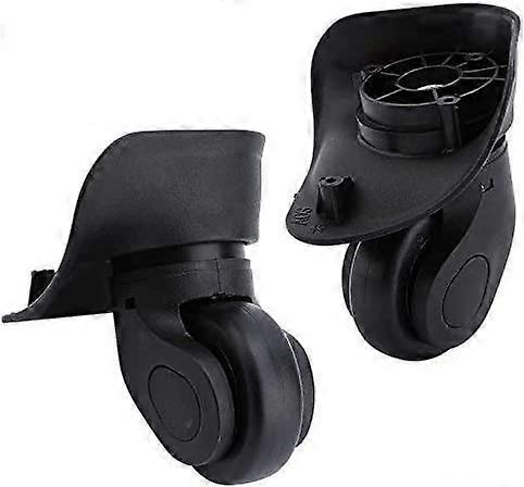 Pair Of Luggage Replacement Wheels Suitcase Universal Pvc Plastic Replacement Wheels For Trolley Suitcase Trunk Box Trolley - W041 Size S