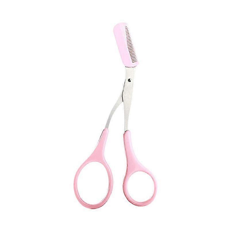 3 Pcs Eyebrow Trimmer Scissors With Comb Men Women Eyebrow Shaping Grooming Kit-Yvan