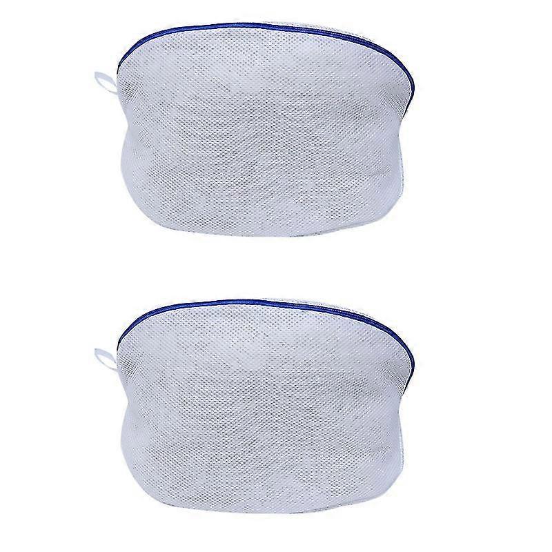 2pcs Schuhe Waschbeutel Wäschesäcke Verdickte Schuhe Netztaschen mit Reißverschluss