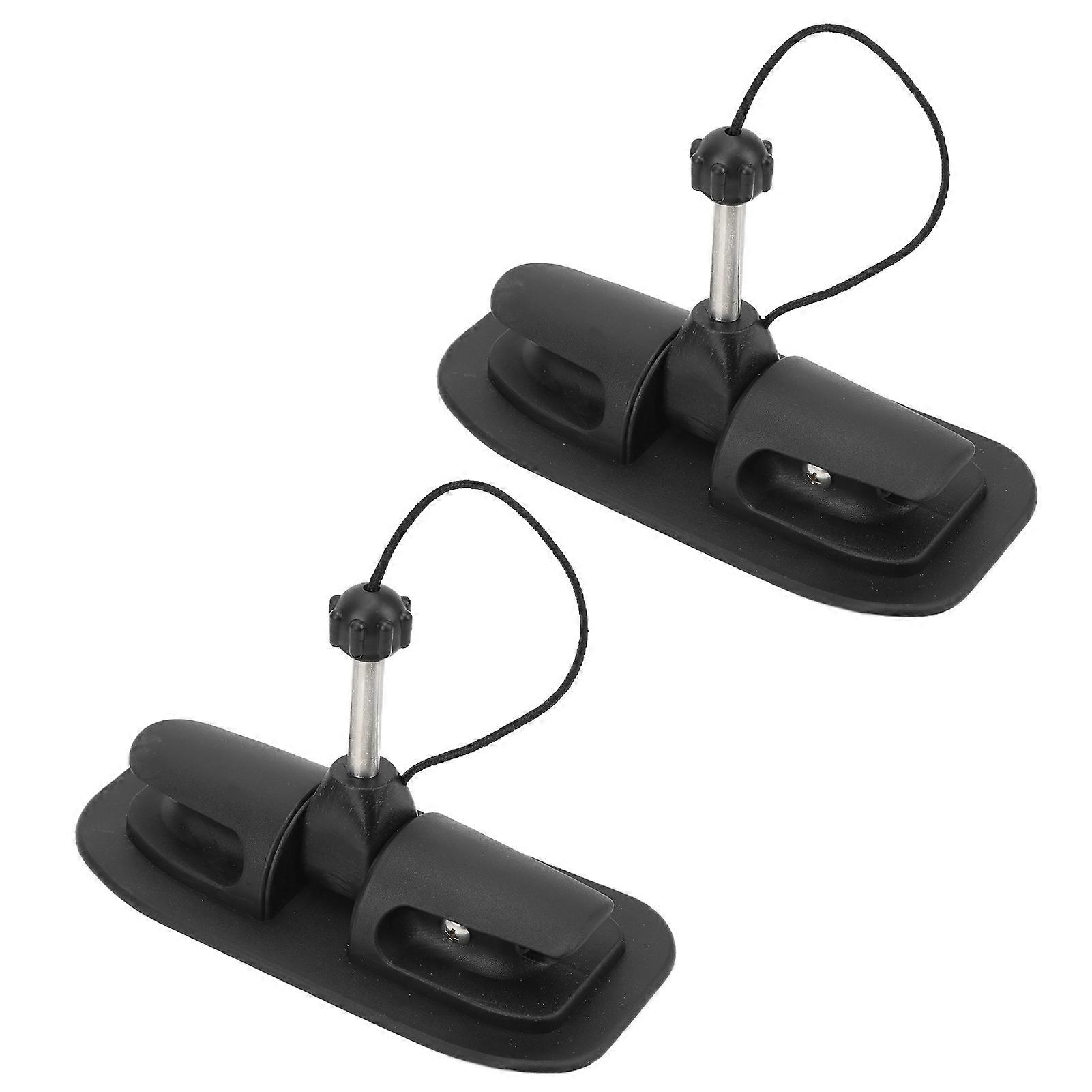 1 Pair Oar Holder Paddle Lock Support Universal for Inflatable Boat Kayak Canoe Dinghy Raft 0.4in Iron Core