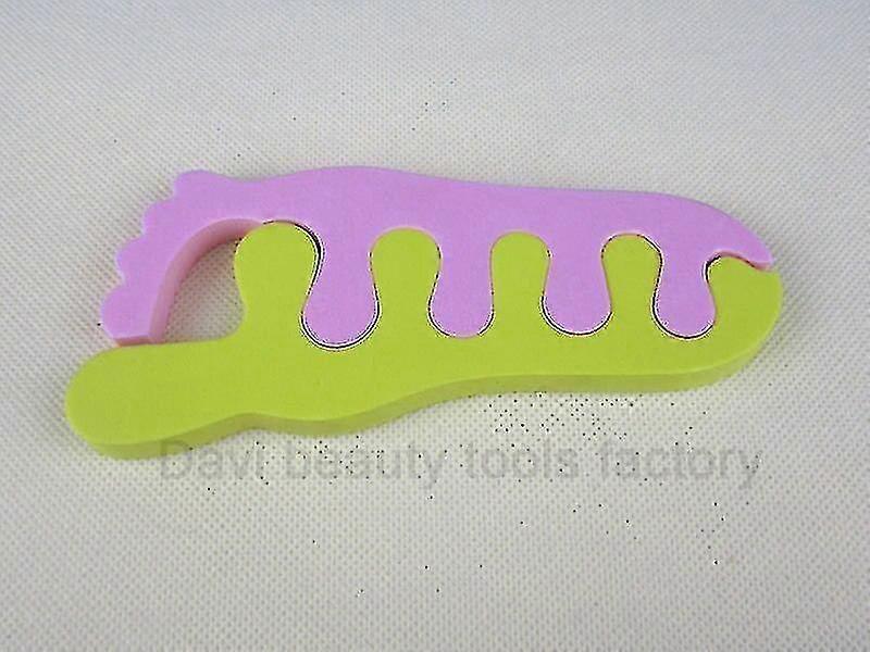 shape nail soft separator finger file yellow pcs/lot