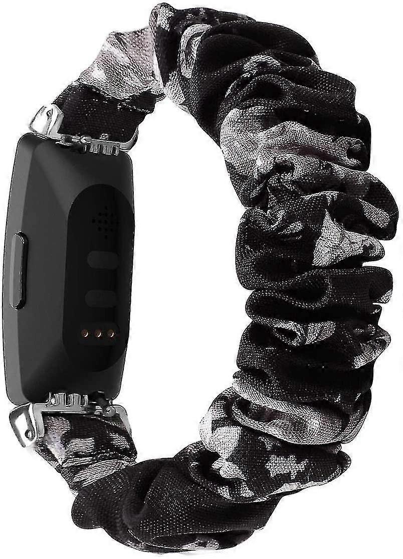 scrunchies compatible fitbit inspire 2 printed wristband replacement