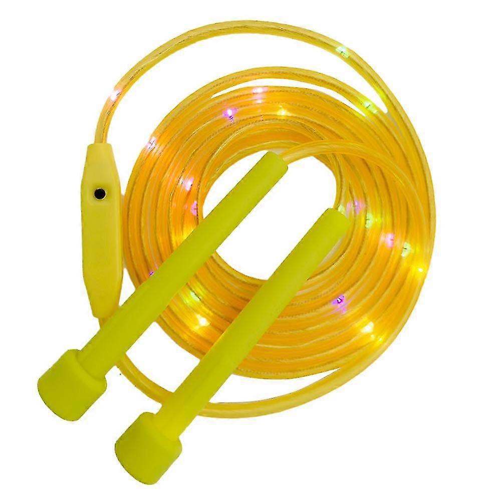 glowing jump rope for kids, develop childrens interest,fitness exercise, adjustable length