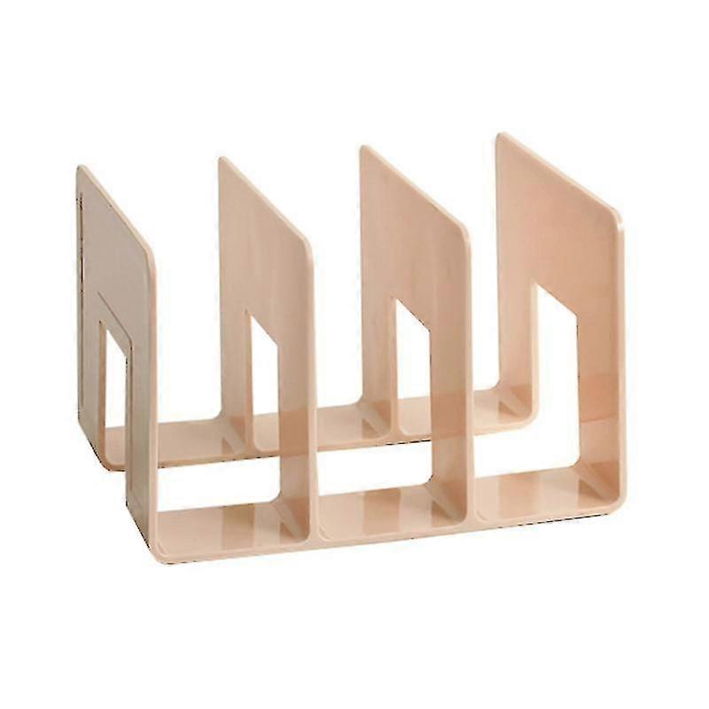 Three-grids Four-grids Bookends For Heavy Books Non-slip Bookends Decorative Bookends For Offices Book Ends Book Holder,Three grid