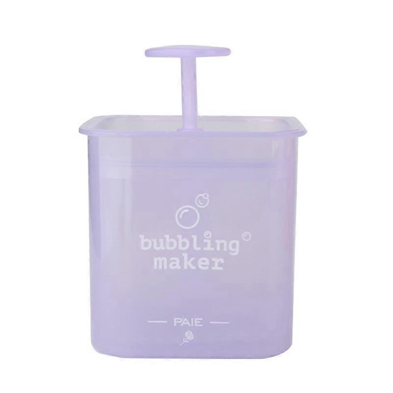 Facial Cleanser Foaming Bubbler Maker Large Purple