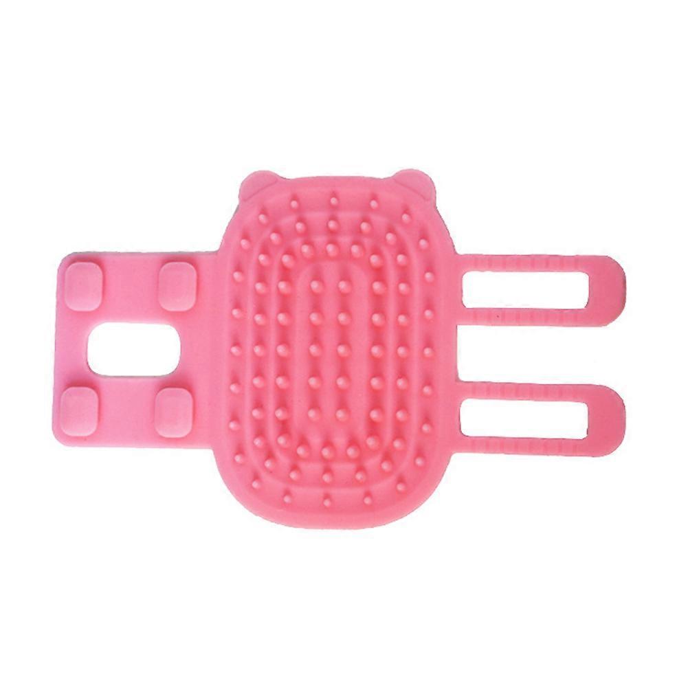 Lovely Silicone Pet Tickling Comb for Cat Soft Comfy Pet Interactive Massage Toy for Indoor Cat