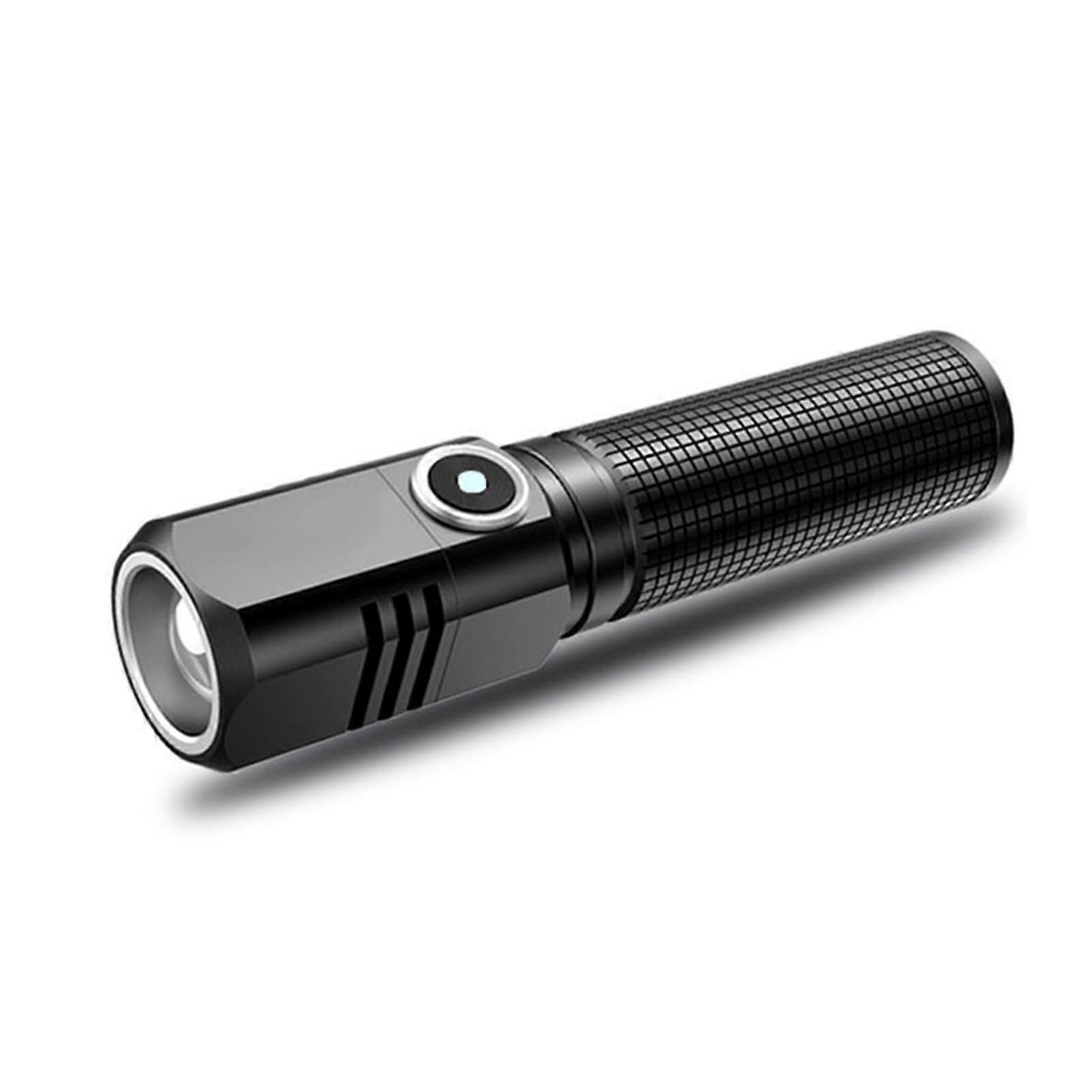 Compact and Portable Flashlight Strong Distant Light Flashlight for Riding Biking Emergency Use