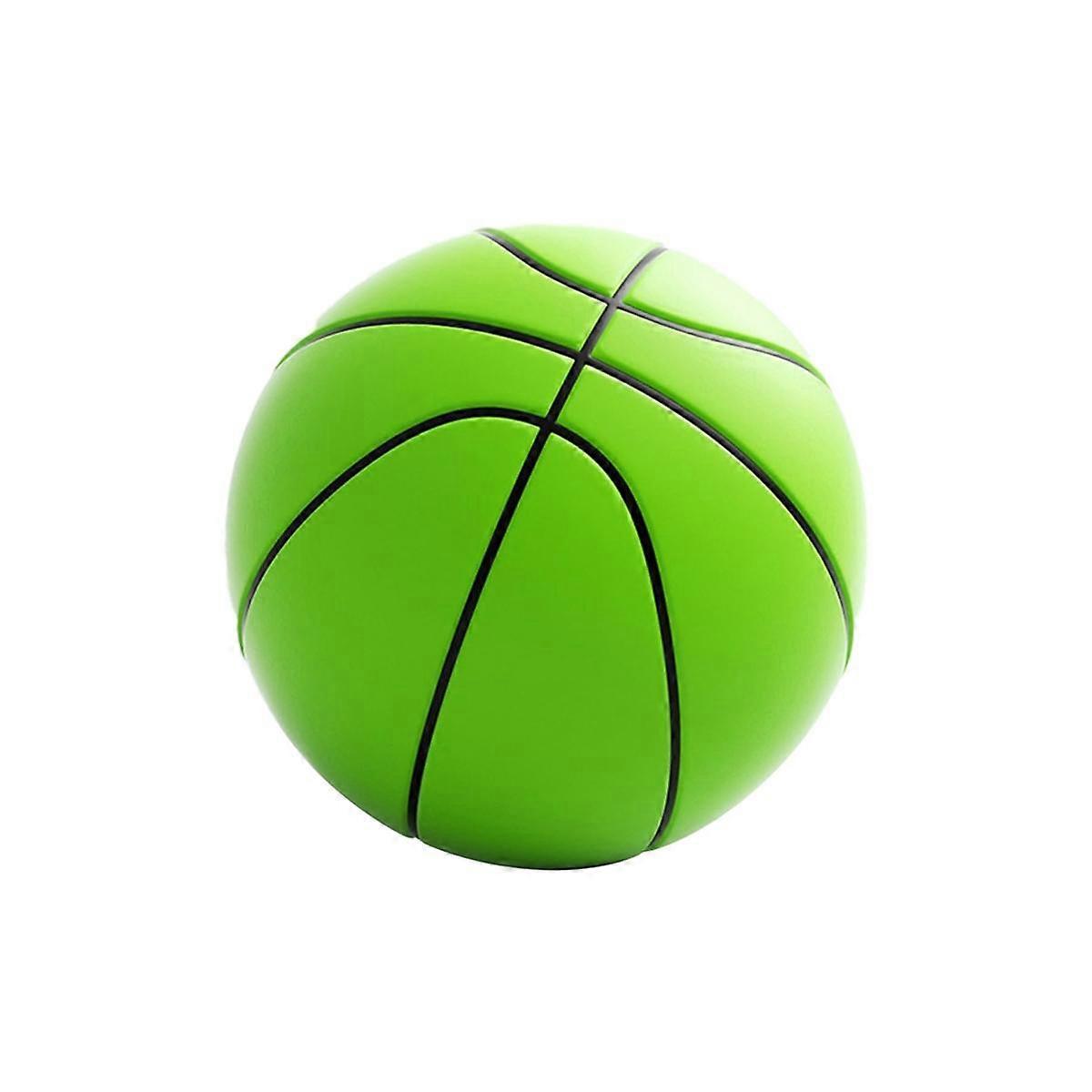 Foam Basketball, Indoor High Density Training Basketball 3D Texture Quiet Bounce No Noise Ball for