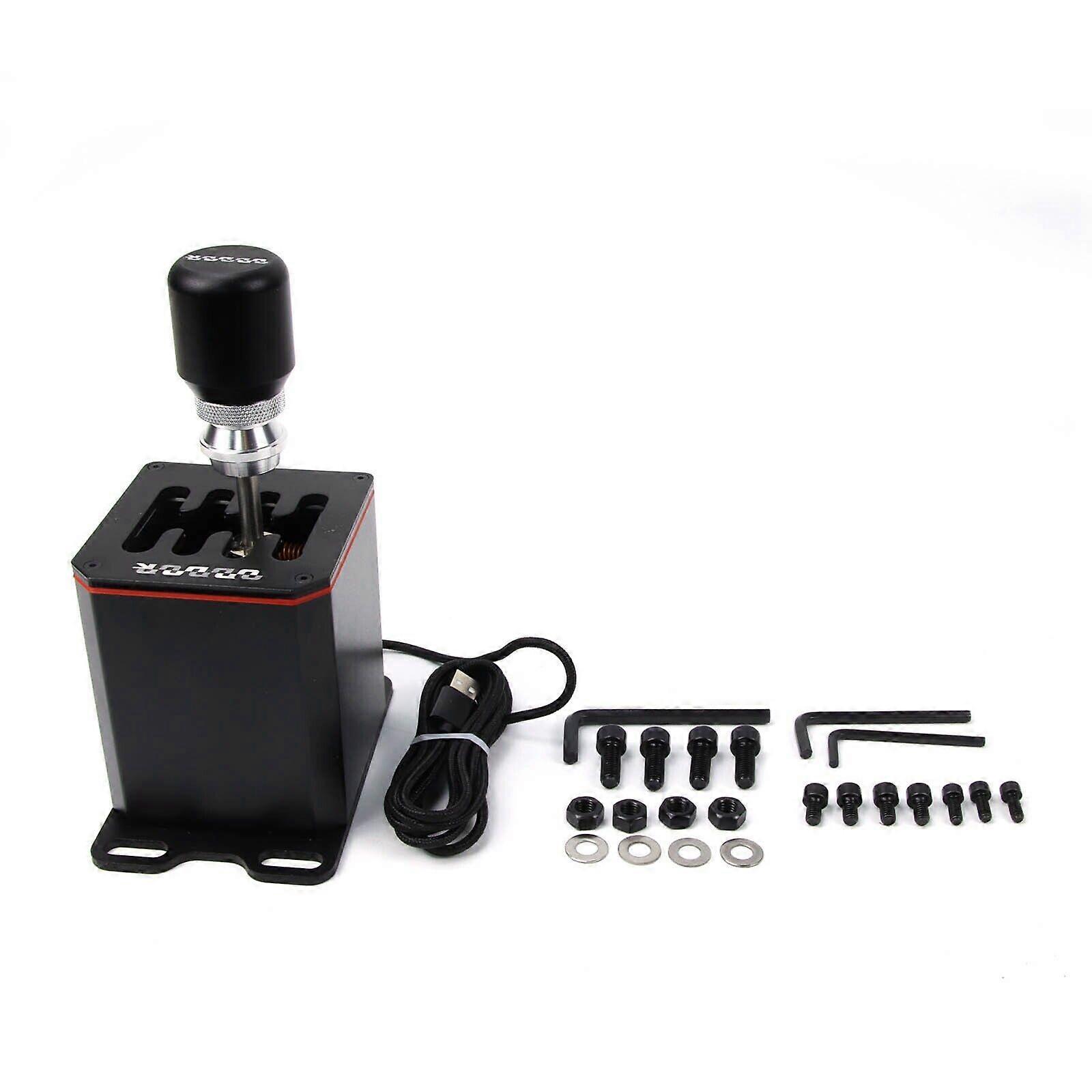 USB H Gear Shifter PC Racing Game Sequential Gears Simulator Accessory Parts AU FT