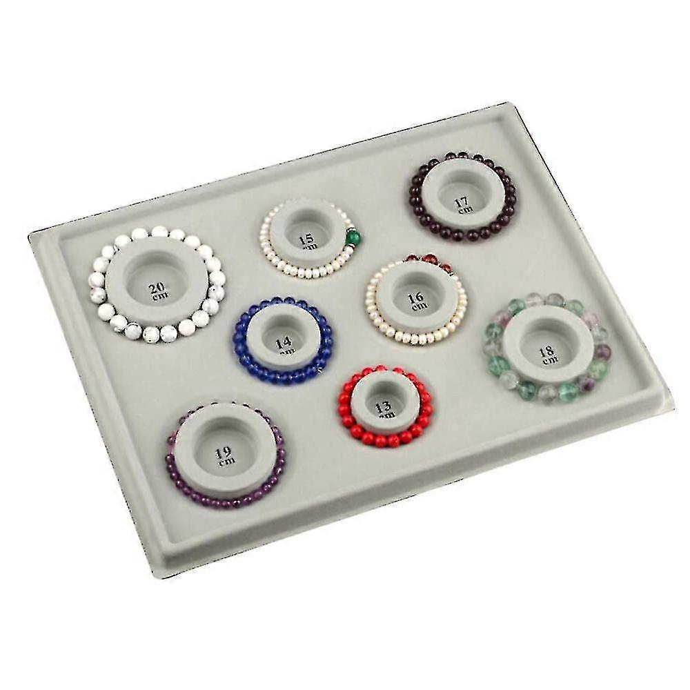 Bracelet Design Board Flocked Bead Board Bracelet Beading Jewelry Organizer Tray Design Diy Craft Tool (necklace Beads/bracelet Beading Board)