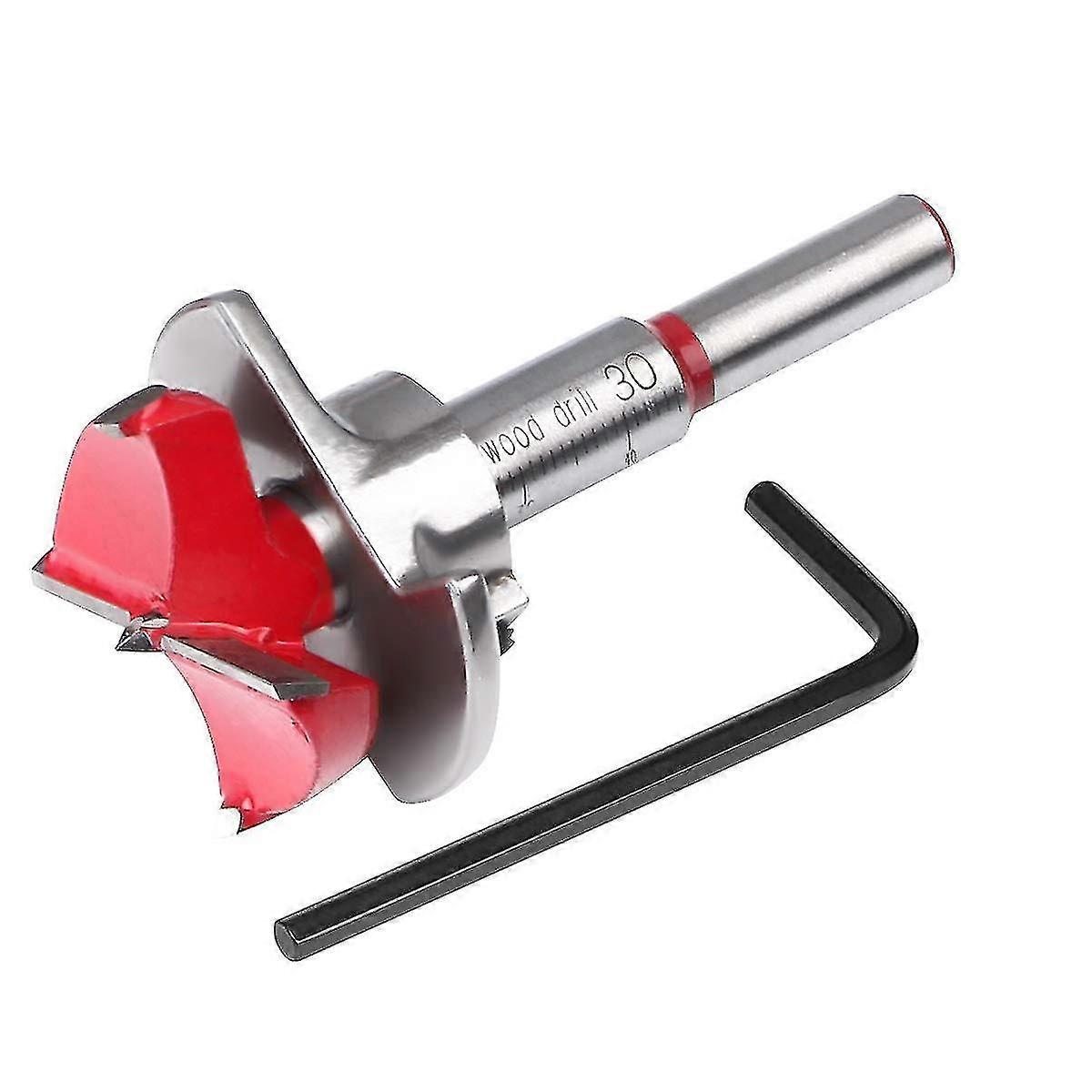 Positioning Wood Drill Bit Adjustable With Depth Stop
