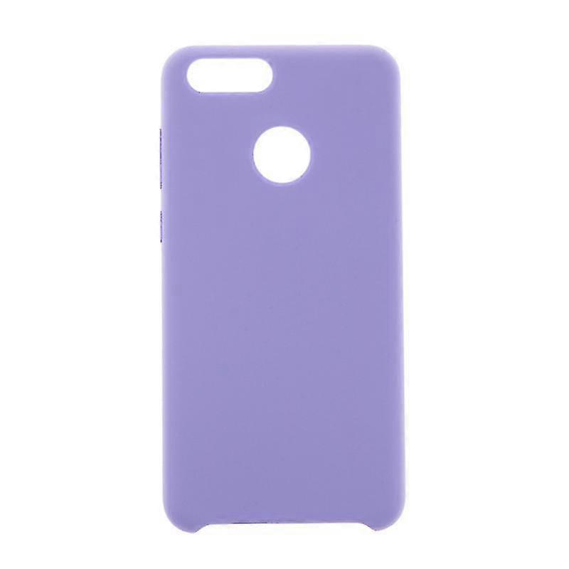 Silicone Phone Case Scrub Feeling Lining Scratch-resistant Anti-fingerprint Anti-stain Full-cover Phone Cover Phone Shell For Huawei Honor 7x (purple)