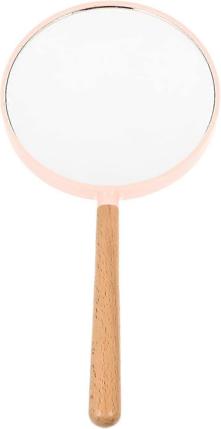Makeup Hand Mirror With Handle Magnifying Double Sided Hand Mirror
