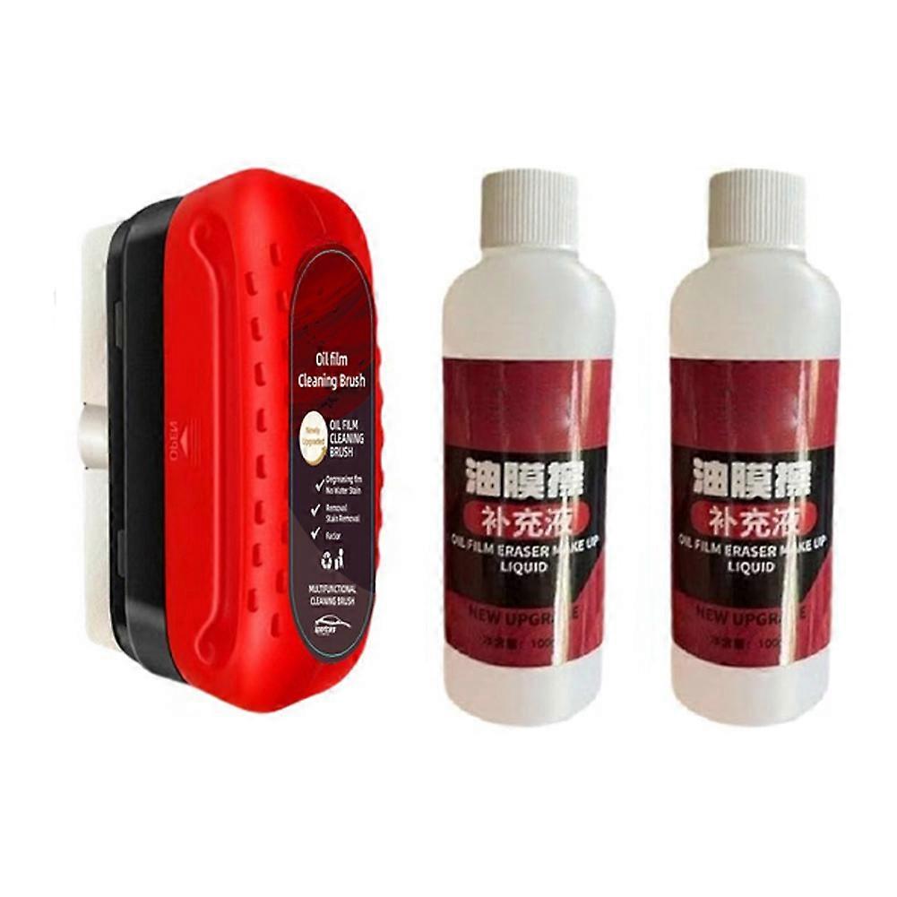 Glass Cleaning Board Glass Oil Film Remover for Car, Glass Coating for Windshield Force Removal (1p