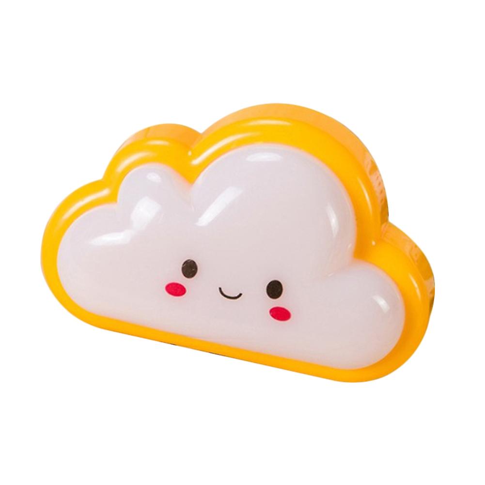 Cartoon Cloud Energy-saving US Plug LED Night Light Bedside Lamp Home Decor