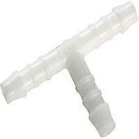 Coupling 6 mm Hose, White/Transparent10pcs