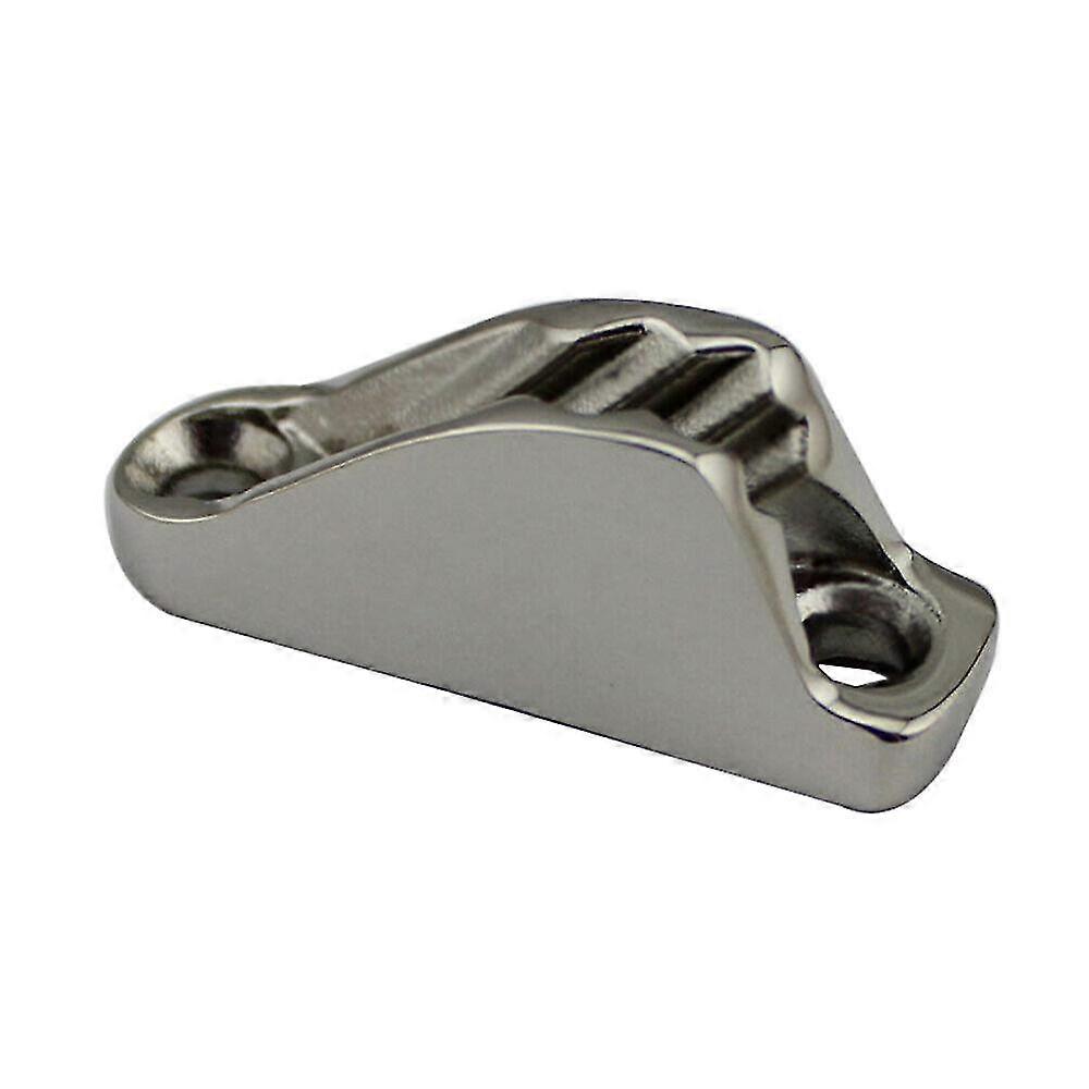 Cleat Rope Kayak Threading Rope Buckle Kayaking Accessories(silver)(1pcs)