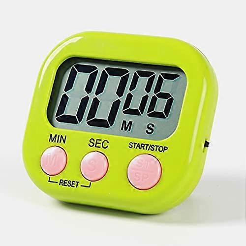 Digital Kitchen Timer Magnetic Stopwatch Timer with Clock, Timer for Baking, Kitchen, Study, Training Training, Count-Up and Countdown Clock