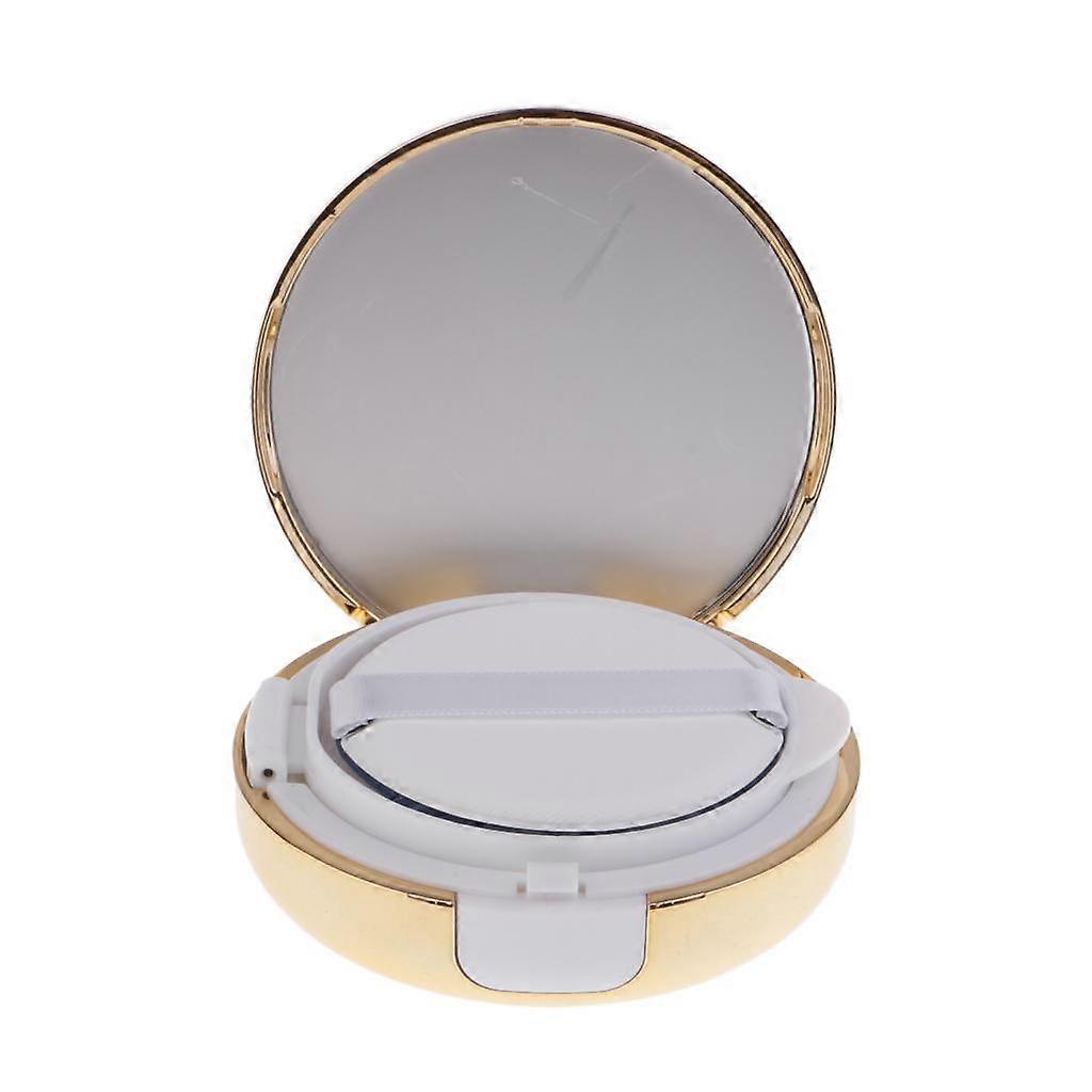 Fond de teint en poudre vide Étui Air Cushion Puff BB Cream Container 15g - Argent, comme décrit