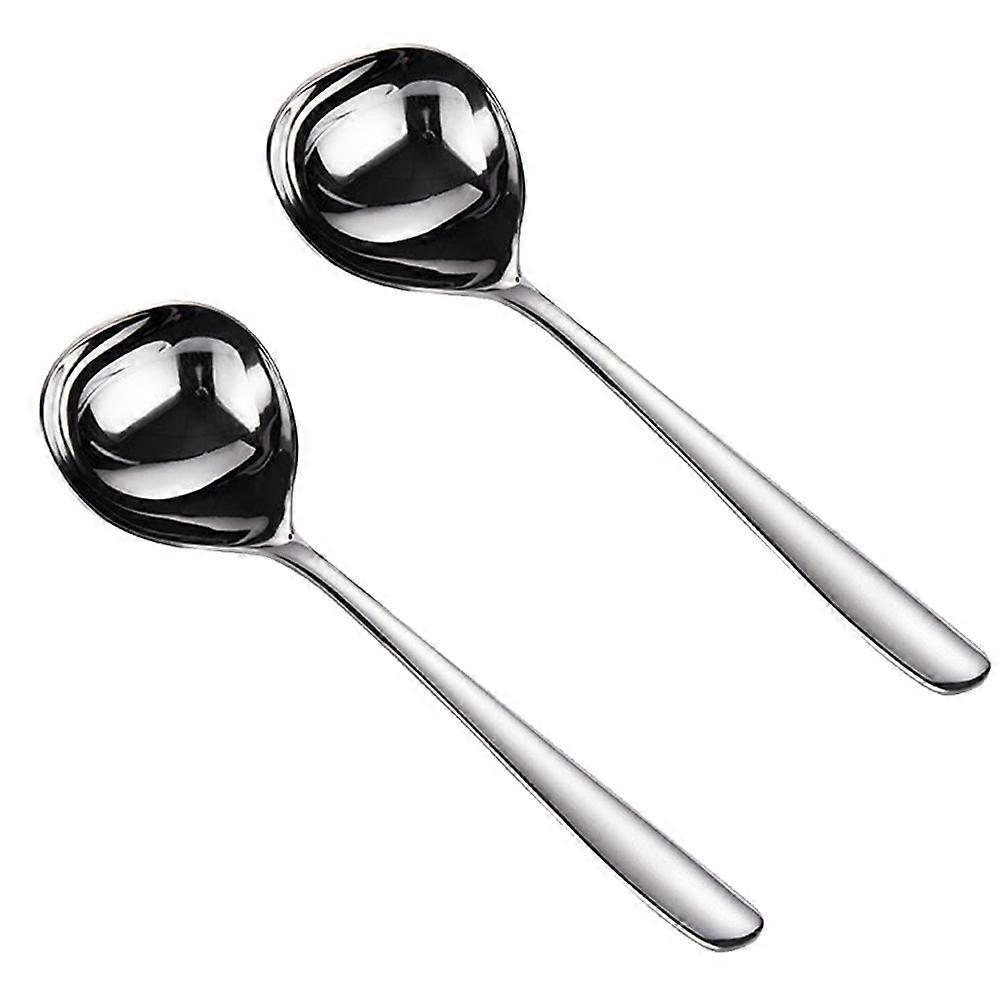 Liten øse til saus Rustfritt stål Servering Øse Sølvsaus øseøse