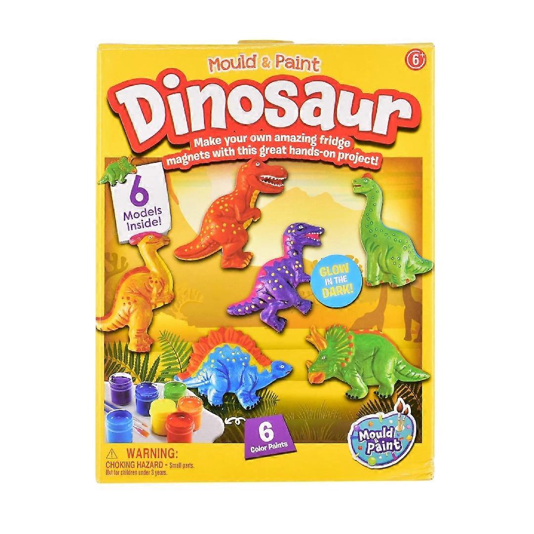 Vorm En Verf Dinosaurussen Craft Set