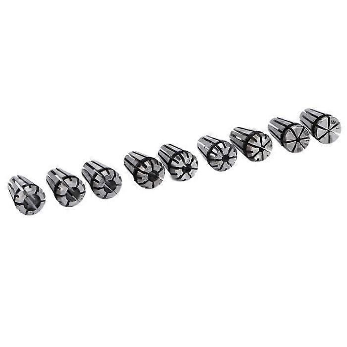 Sada 9 kleštiny ER8 pro CNC gravírovací stroj frézka