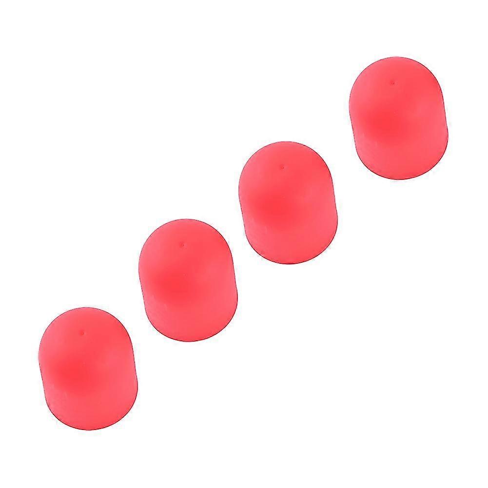 Motor Protective Cap Guard Cover for DJI Phantom 234 - Durable Silicon Accessory (Red)