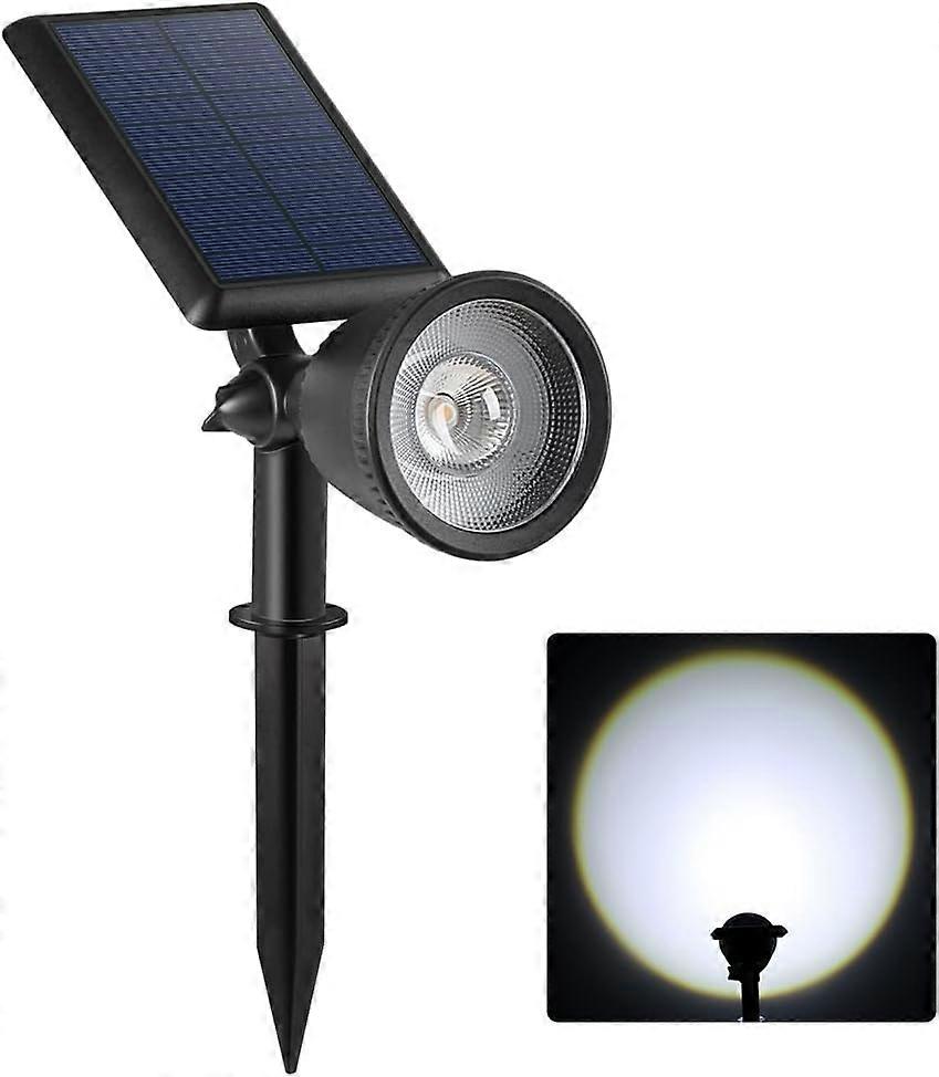 Outdoor solar spotlights