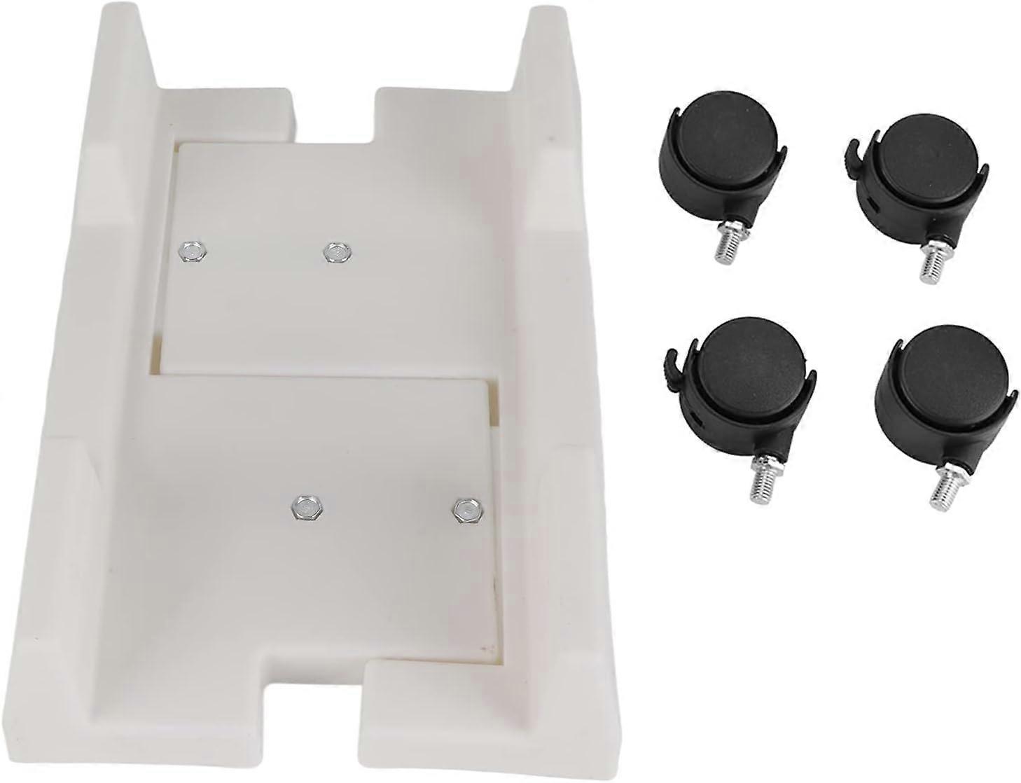 CPU Stand for PC Computer Case Holder, PC Stand for Carpet Removable Adjustable Computer Case Support Stand Bracket Desktop Mainframe Storage Rack wit