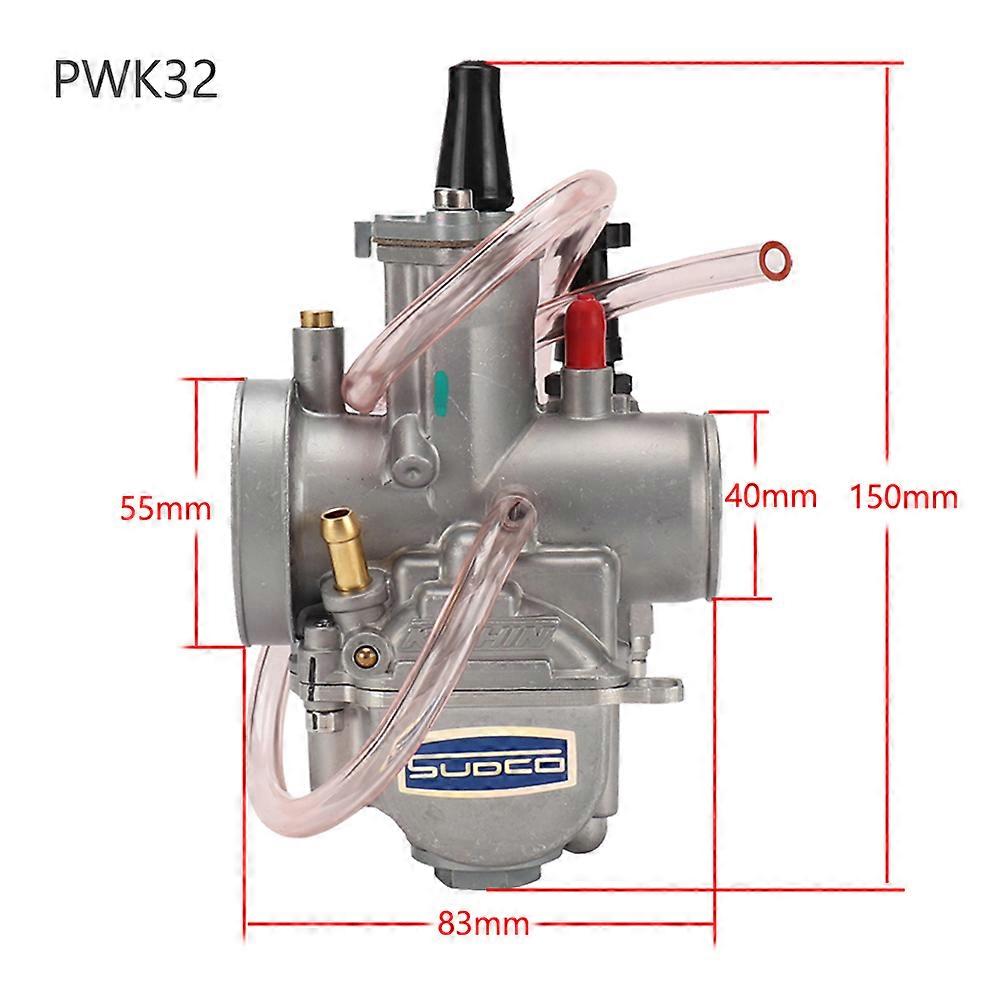 Keihin 2T 4T ATV 쿼드 고 카트 75-250cc 범용 오토바이 PWK 24 26 28 30 32 34mm 기화기용 파워 제트가 있는 기화기