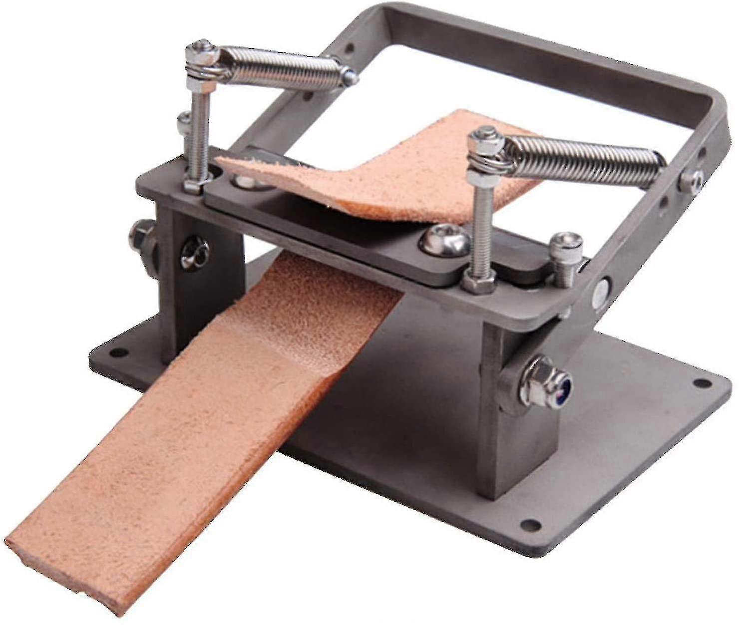 Manual Leather Skiver Slimming Machine compatible with Handmade Leather Crafting