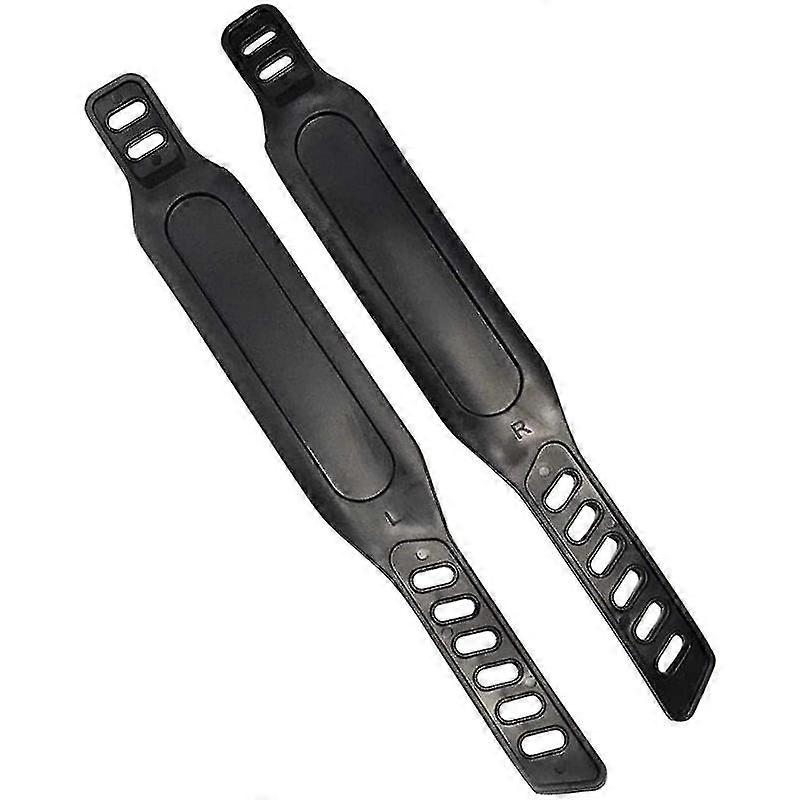 1 Pair Exercise Bike Pedal Straps, Heavy Duty Adjustable Length Universal Pedal Strap For Spinning Bike Home Gym