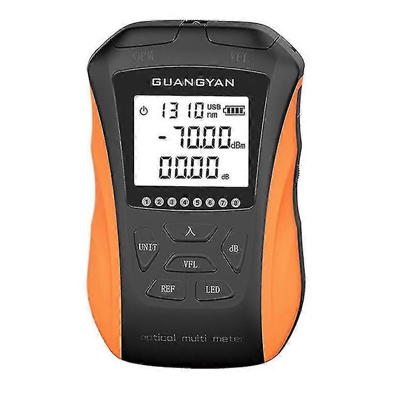 4-in-1 Optical Power Meter Visual Fault Locator Network Cable Test Fiber Optic Tester Led Ghting 5