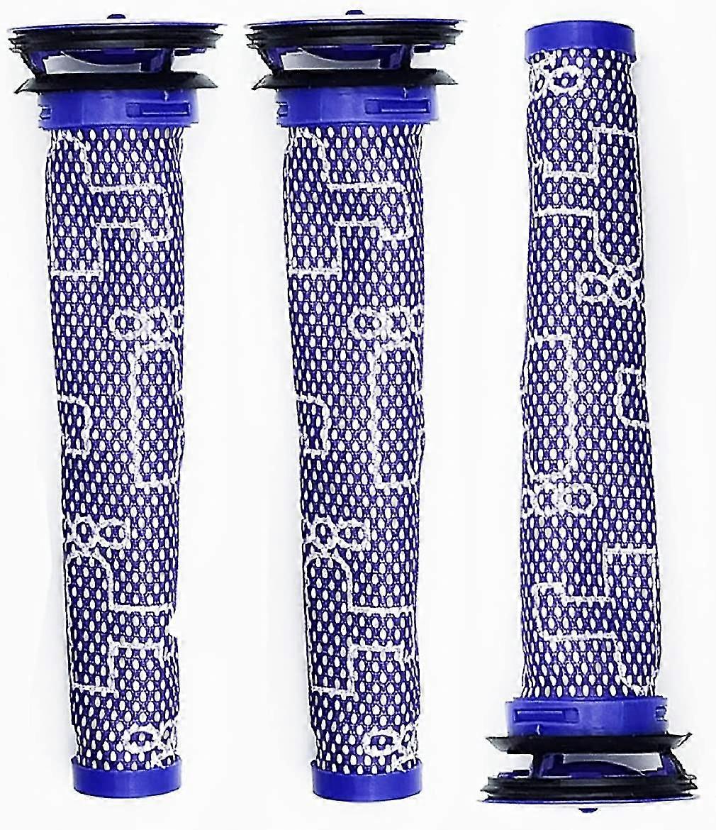 set of 3 kombi filters compatible with compatible with dys v6 v7 v8 dc58 dc59 dc61 dc62 dc74 series pre motor filt