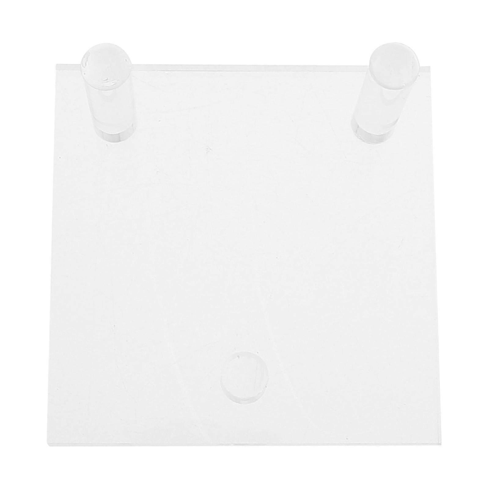Clear Acryl Display Stand Drei-Stift Display Staffelei Stand Fossil Geodes Achat Stand