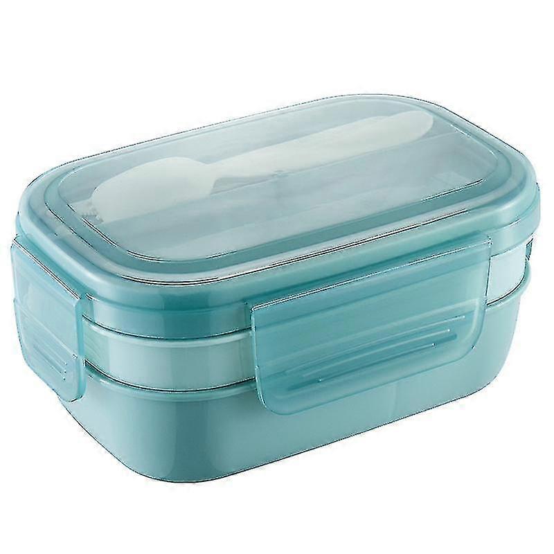 Double Layer Students Removable Lunchbox Food Storage