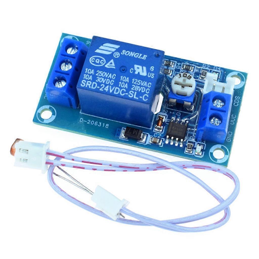 Automatic Control Module 5V 12V 24V Photorelay Light Photosensitive Resistor