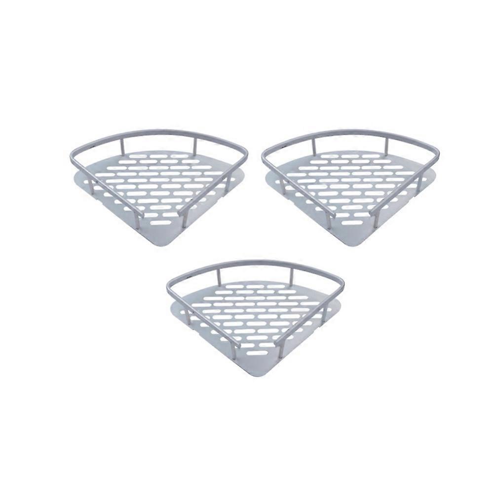 Triangular Shower Caddy Shelf Bathroom Corner Bath Rack Storage Holder Organizer High Quality