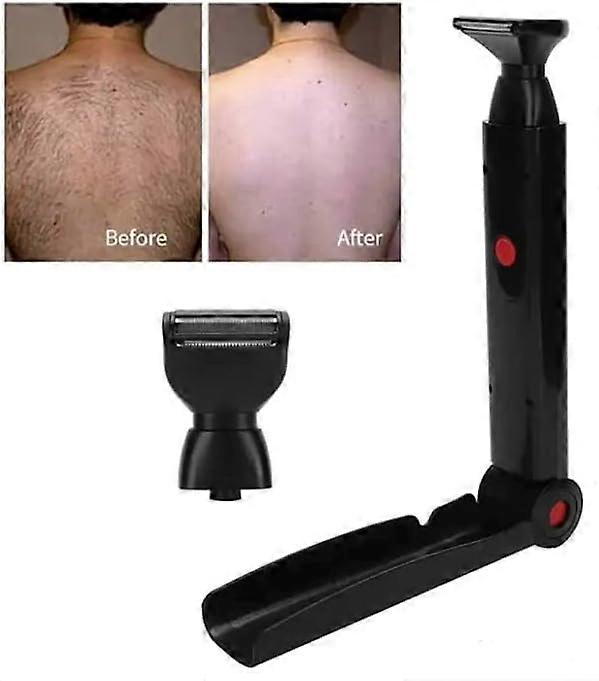 Back Shavers for Men,Body Shaver for Men with Long handle,Shock Absorber Flex Heads, Men's Back Shaver