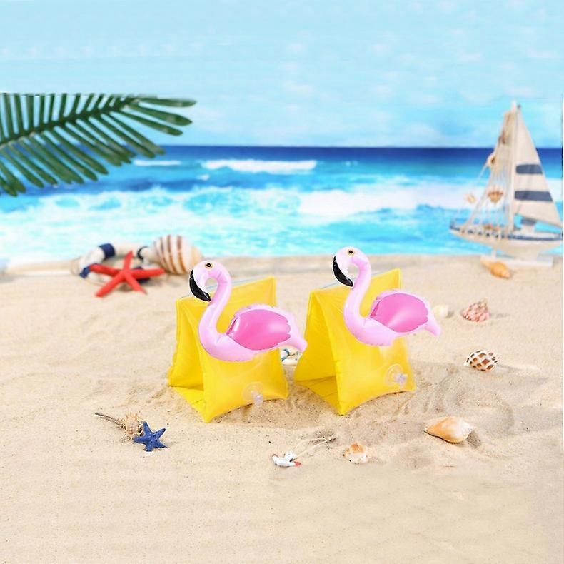 Inflatable Swim Floater Sleeves for Kids, Cartoon Swimiming Armbands Floaties Water Wings Floatation Sleeves, Pool Water Sports Learning Swim Training