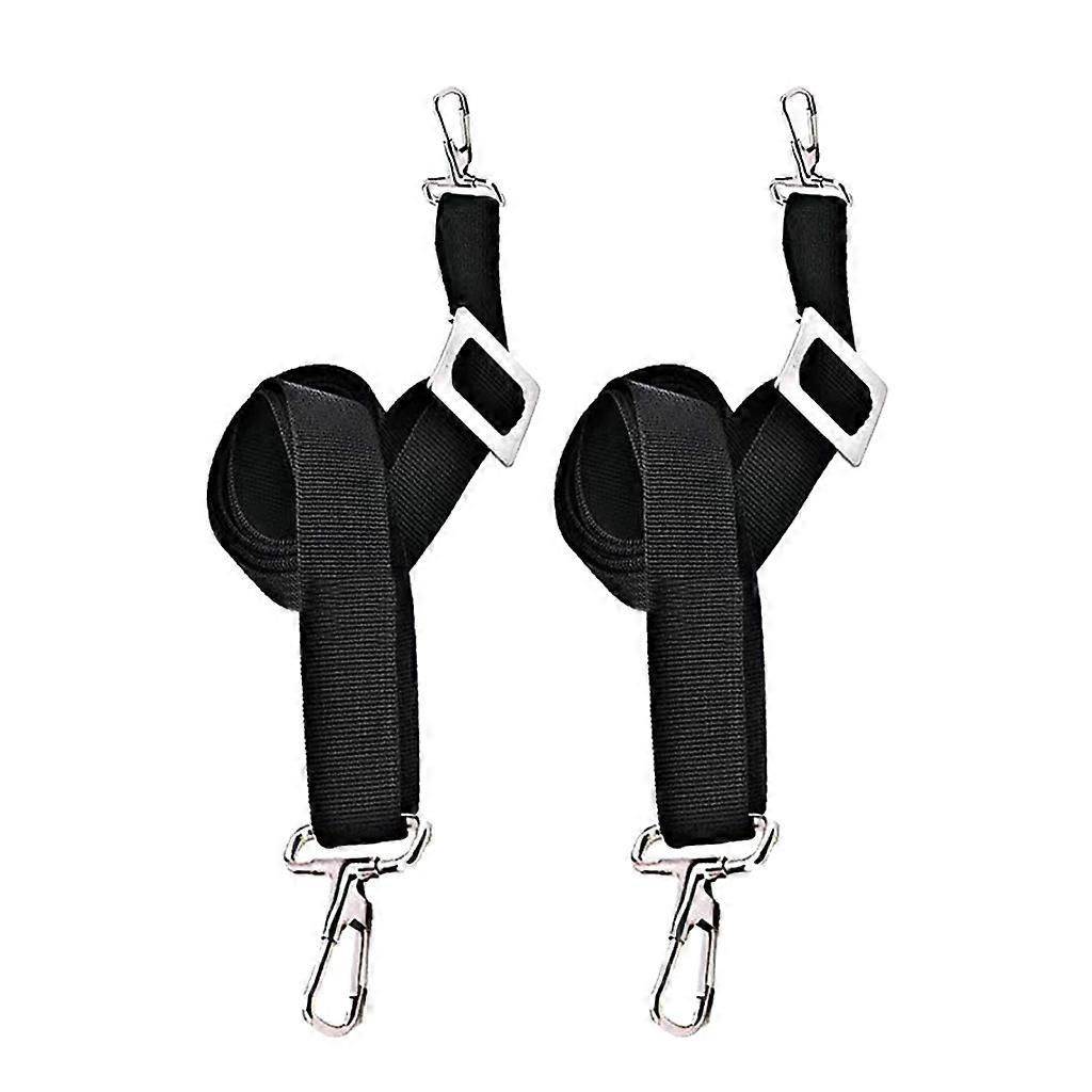 Bimini-Markisengurte für Boote Marine-Gurtbänder mit Schlaufen verstellbar Karabinerhaken aus Edelstahl korrosionsbeständig No accessories