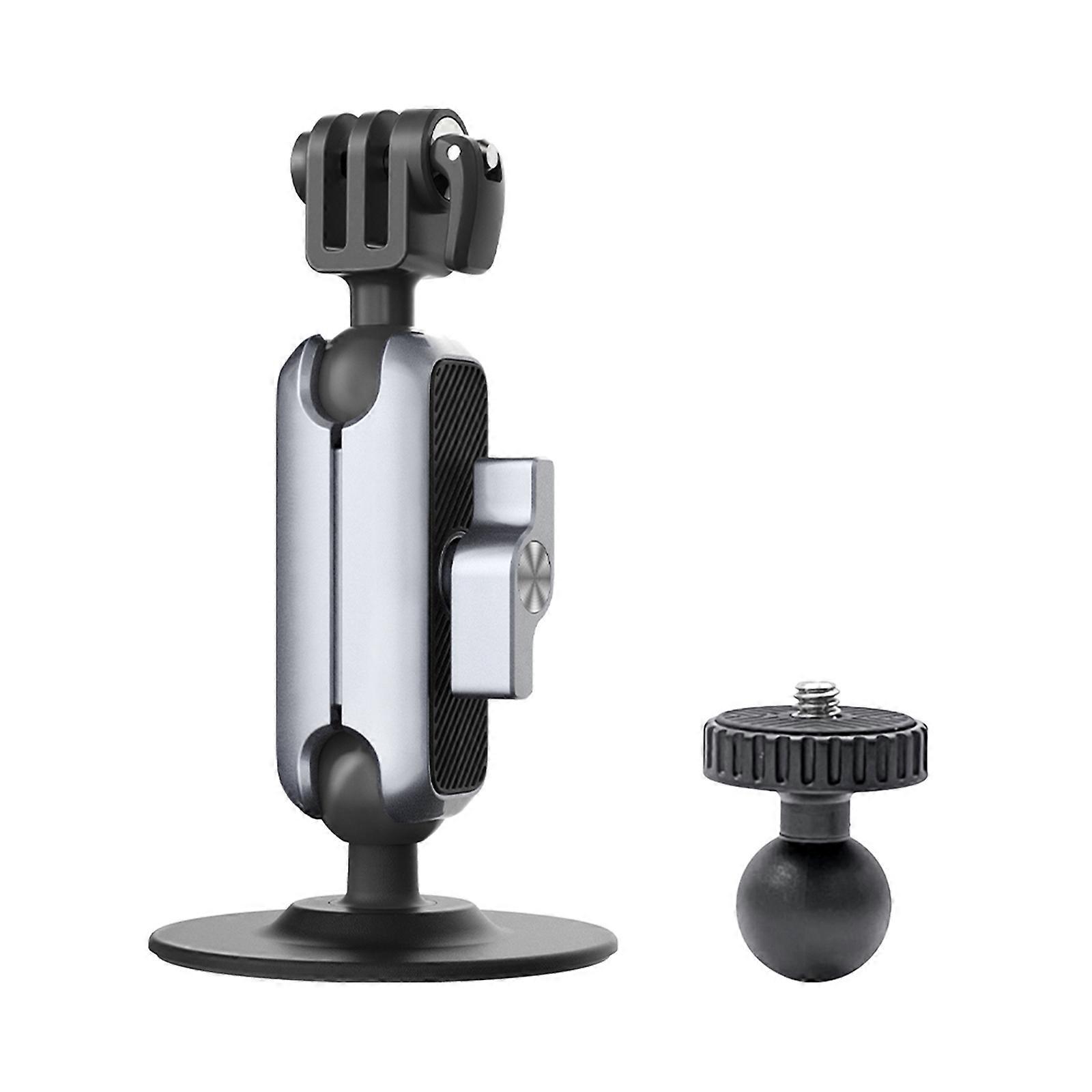 Action Camera Magnetic Mount 360 Rotation Quick Release Bracket Support Cradle