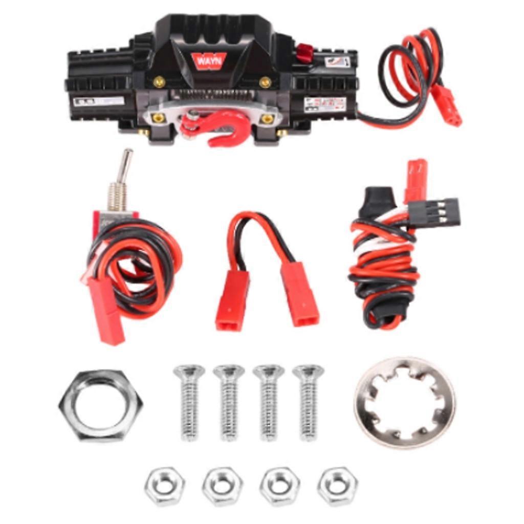 RC Car Metal Winch Large Load Capacity Winch with CH3 Connecting Line Manual