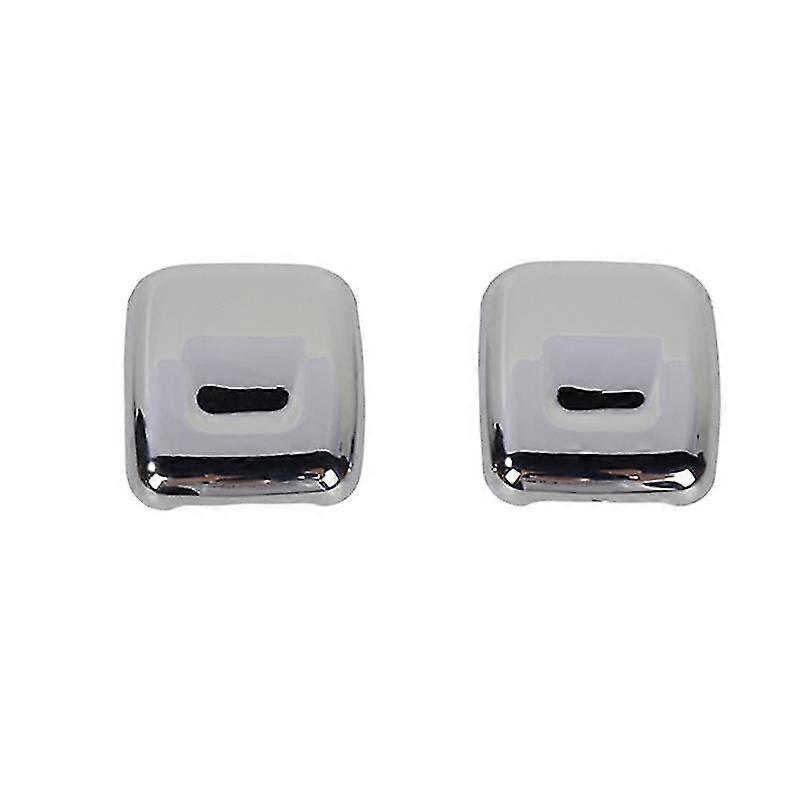 Car Power Socket Button Cover For 2014-2022 Accessories (abs Silver)